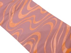 流水模様織出し名古屋帯